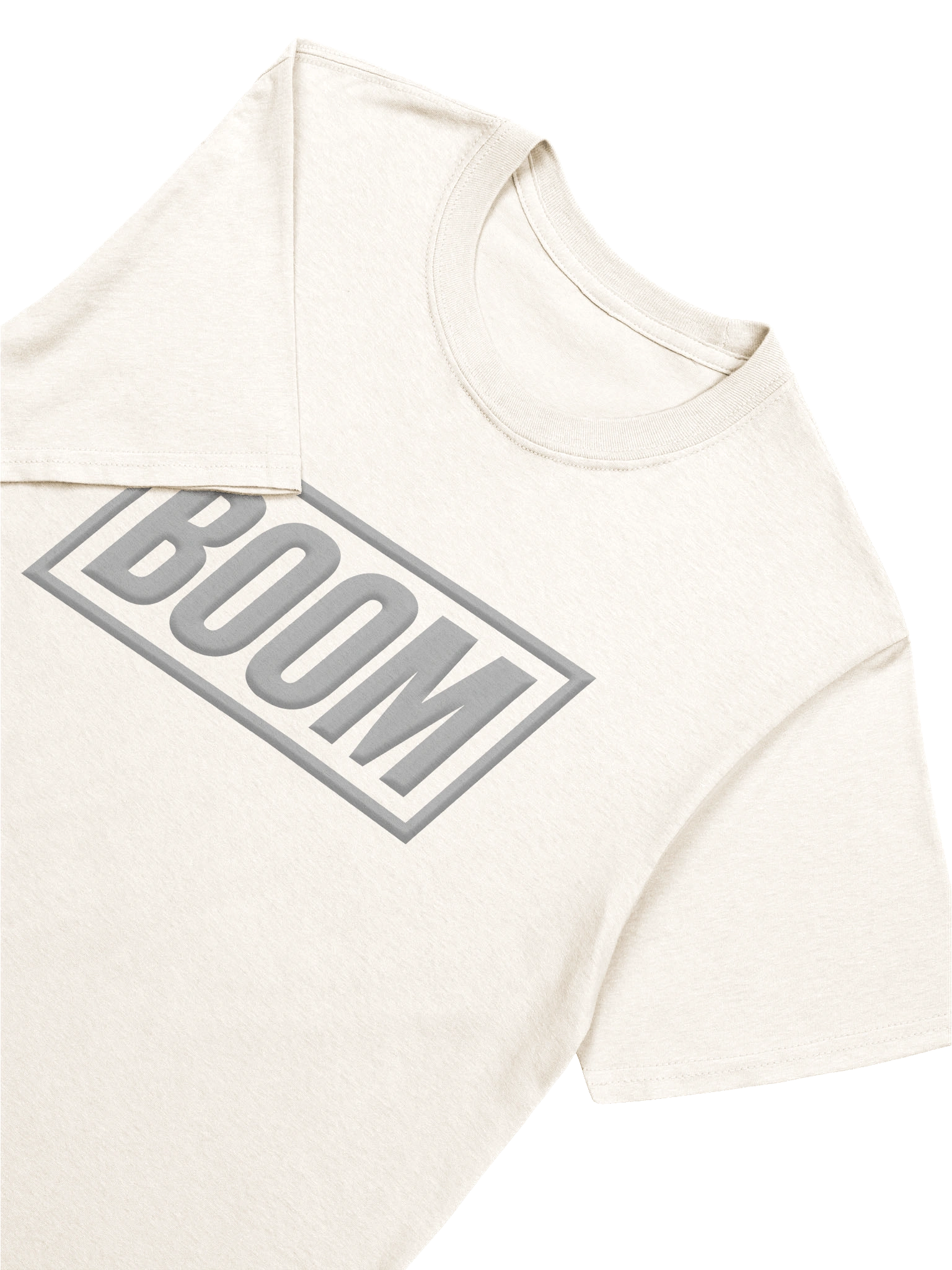 BOOM Oversized Tee (Puff Grey)