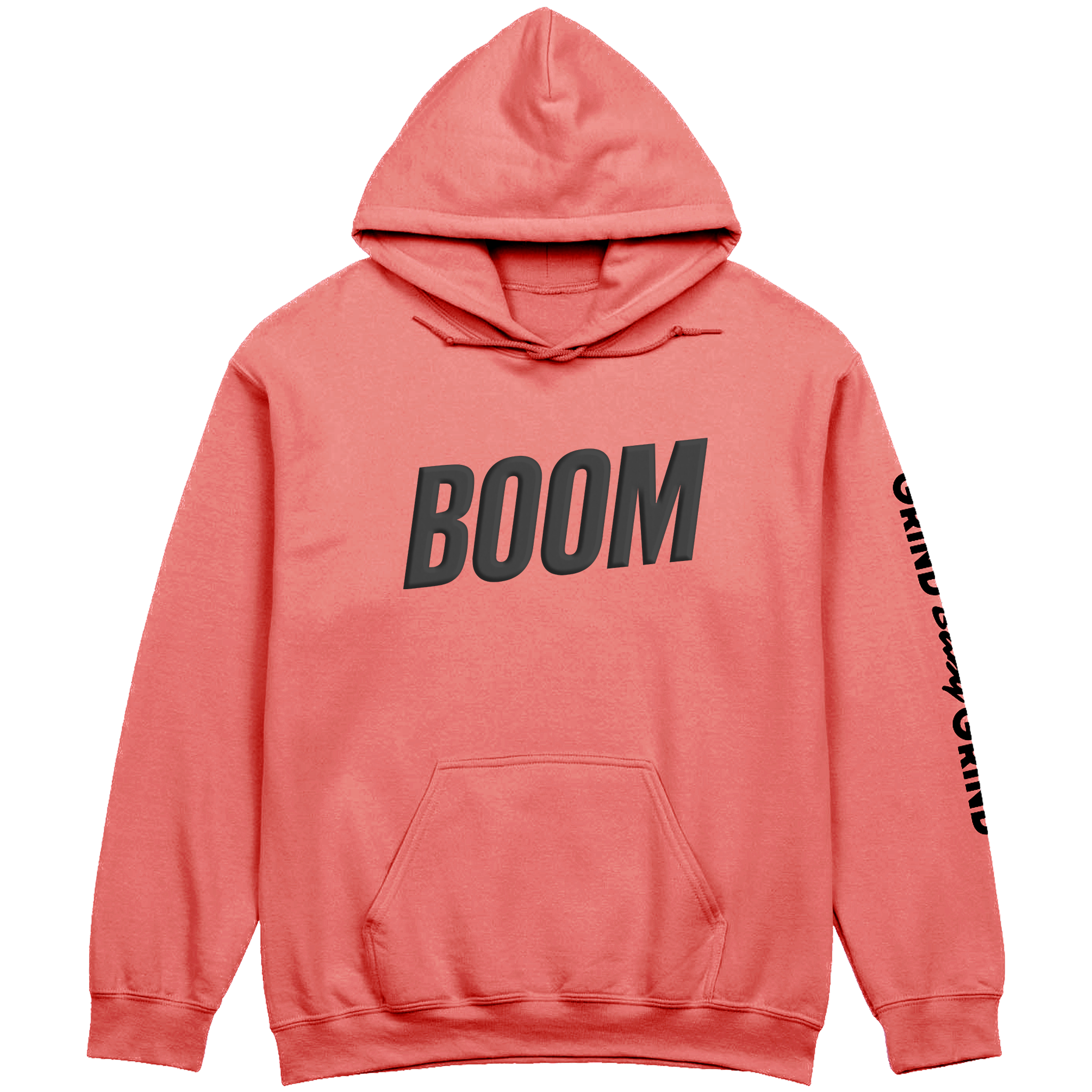 BOOM Hoodie Black Puff