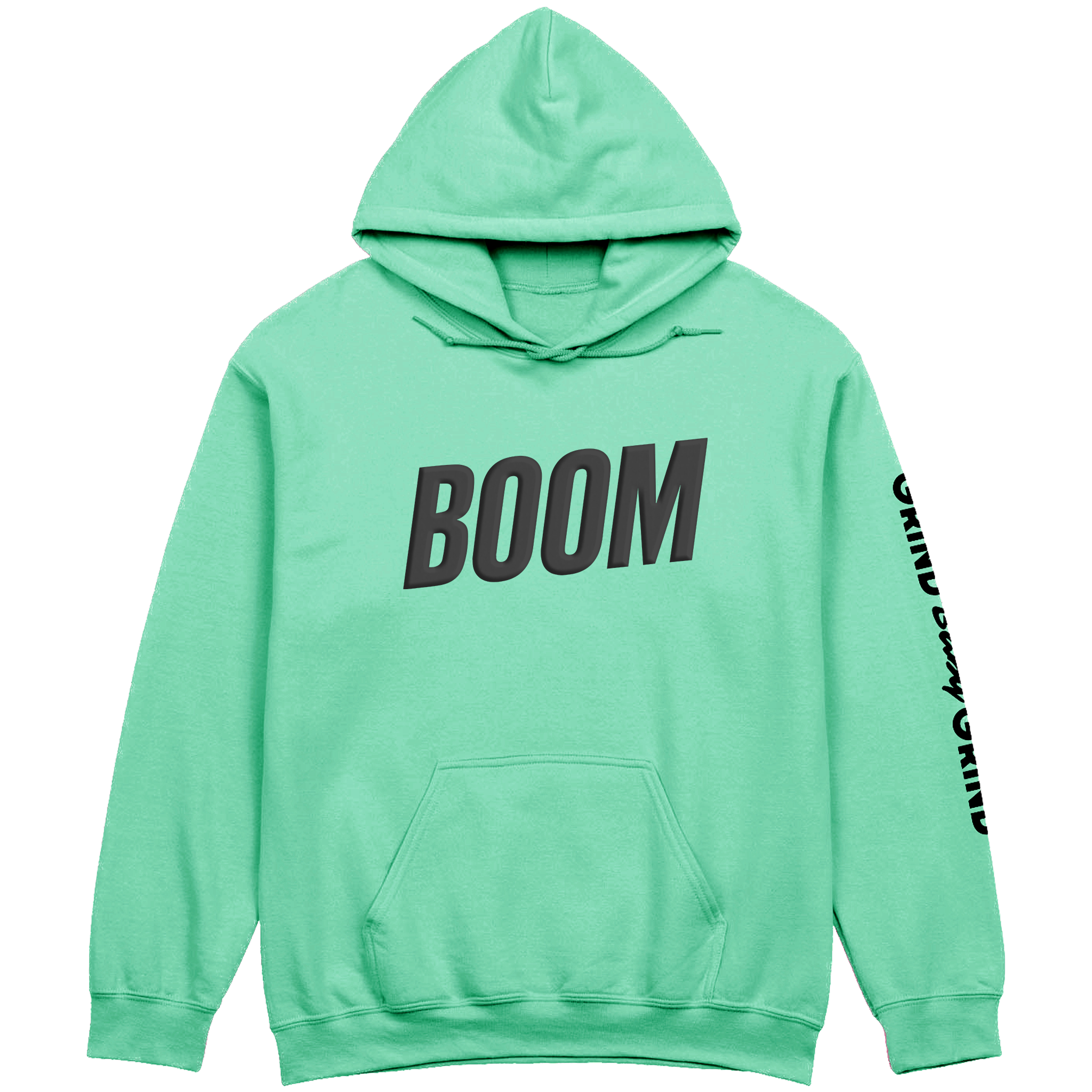BOOM Hoodie Black Puff