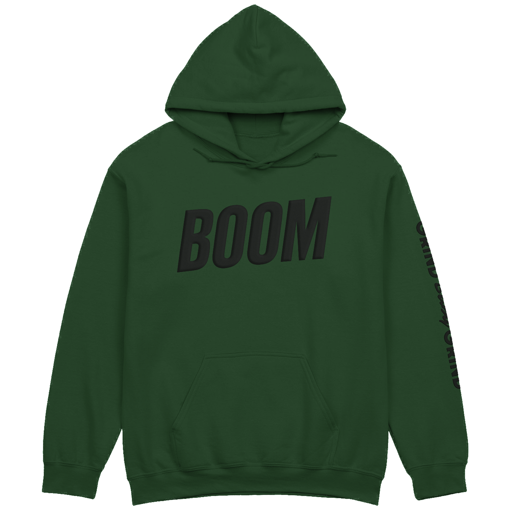 BOOM Hoodie Black Puff