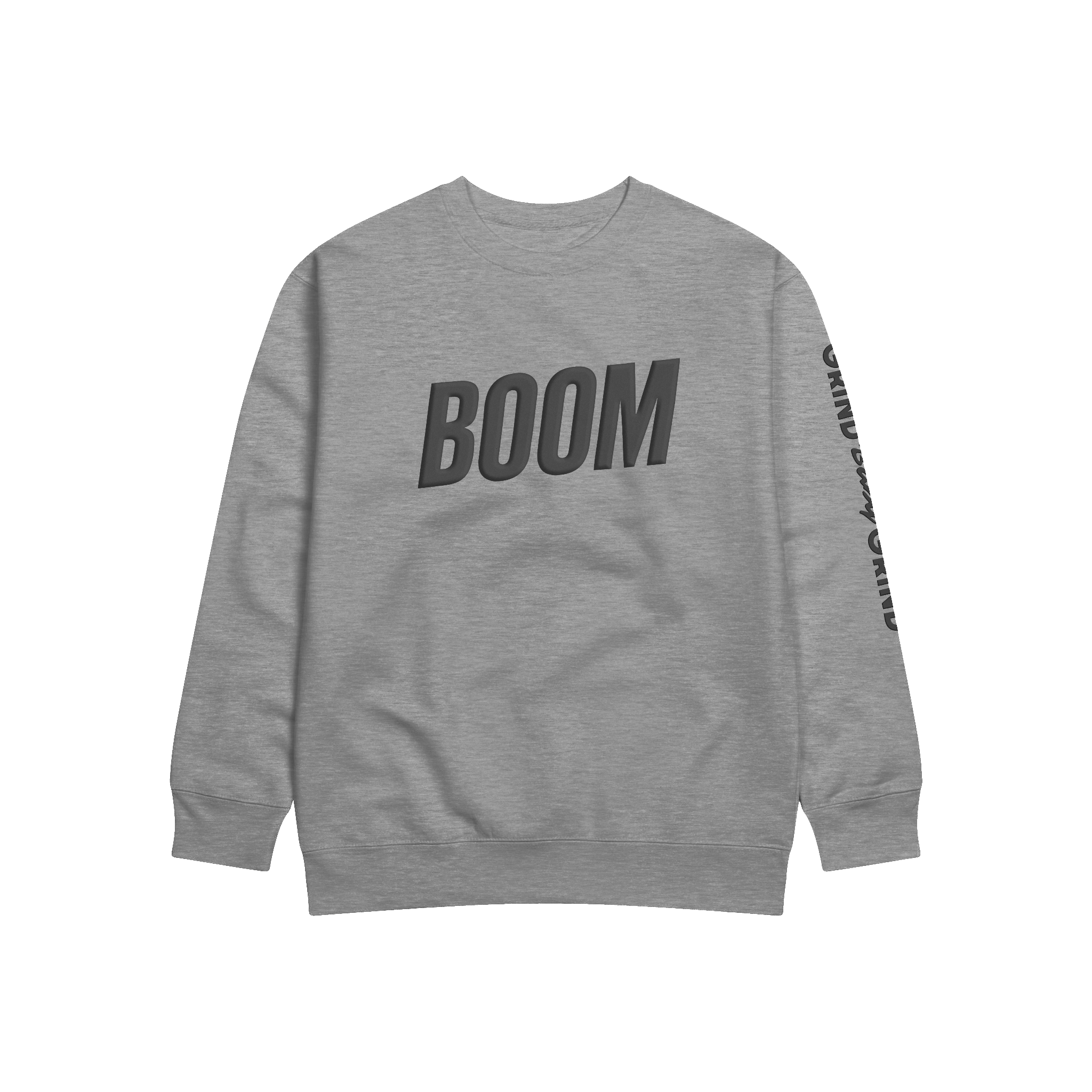 BOOM Sweatshirt Black Puff
