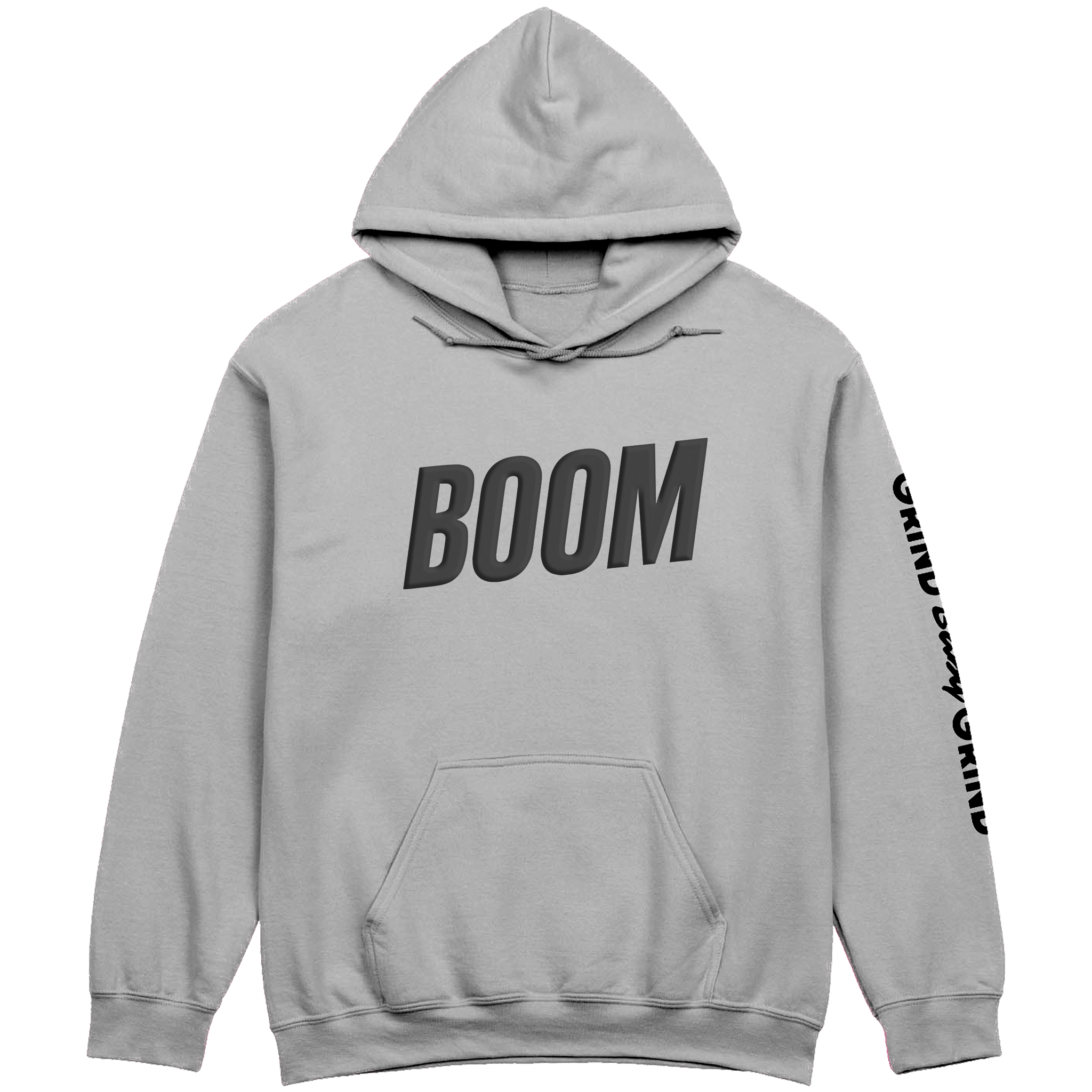 BOOM Hoodie Black Puff