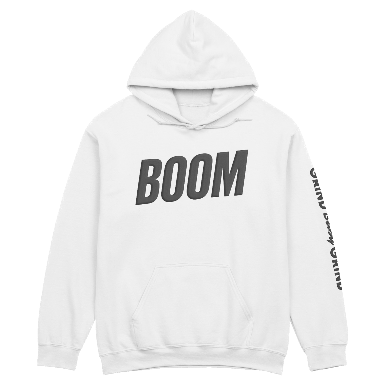 BOOM Hoodie Black Puff