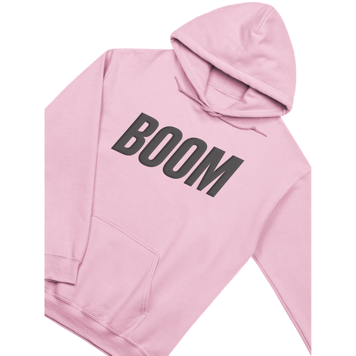 BOOM Hoodie Black Puff