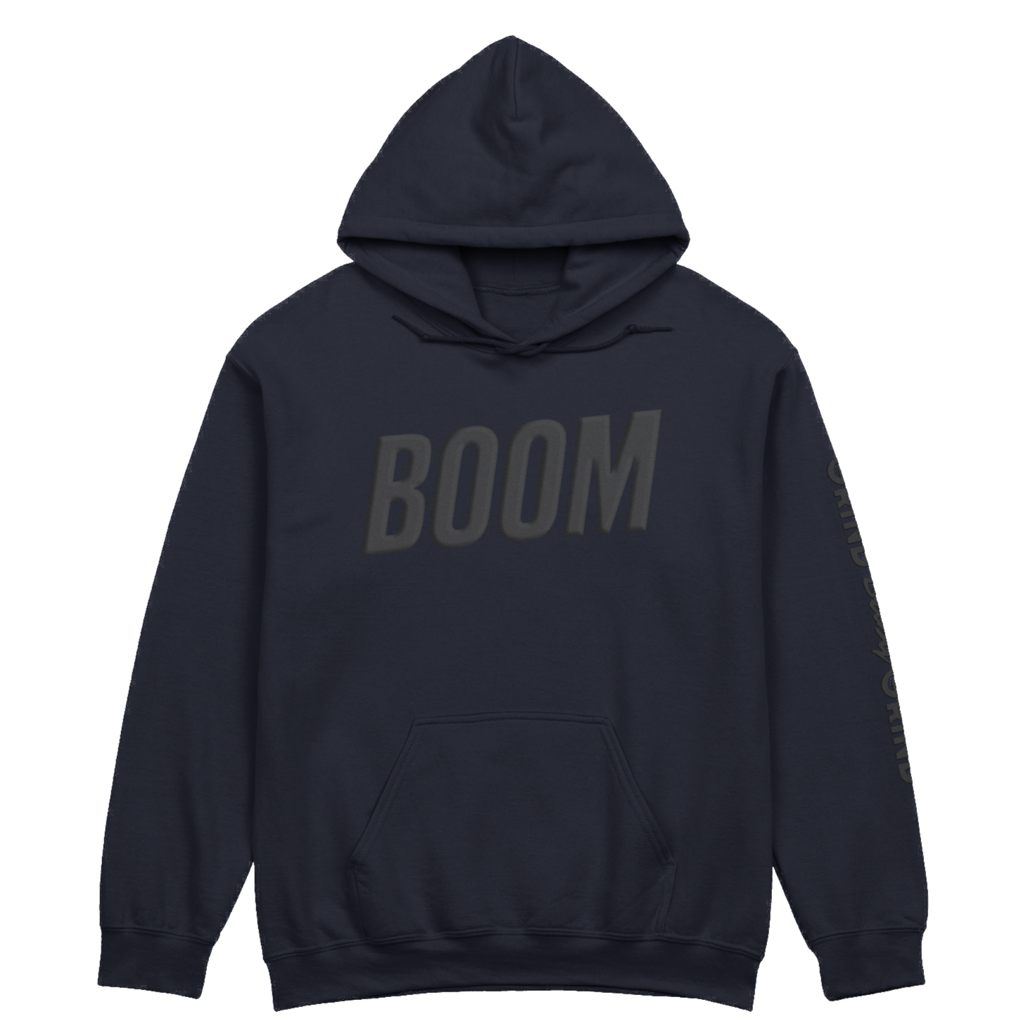 BOOM Hoodie Black Puff