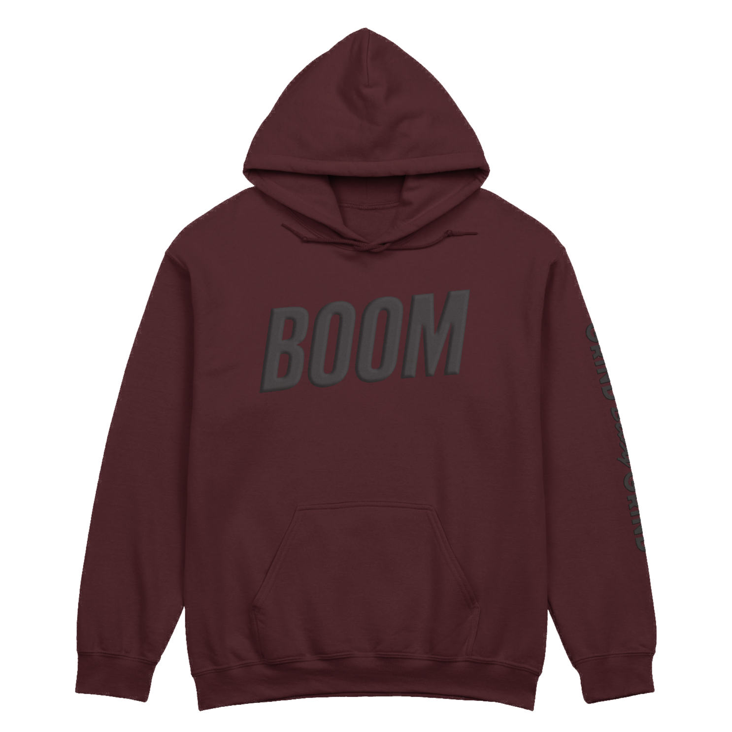 BOOM Hoodie Black Puff