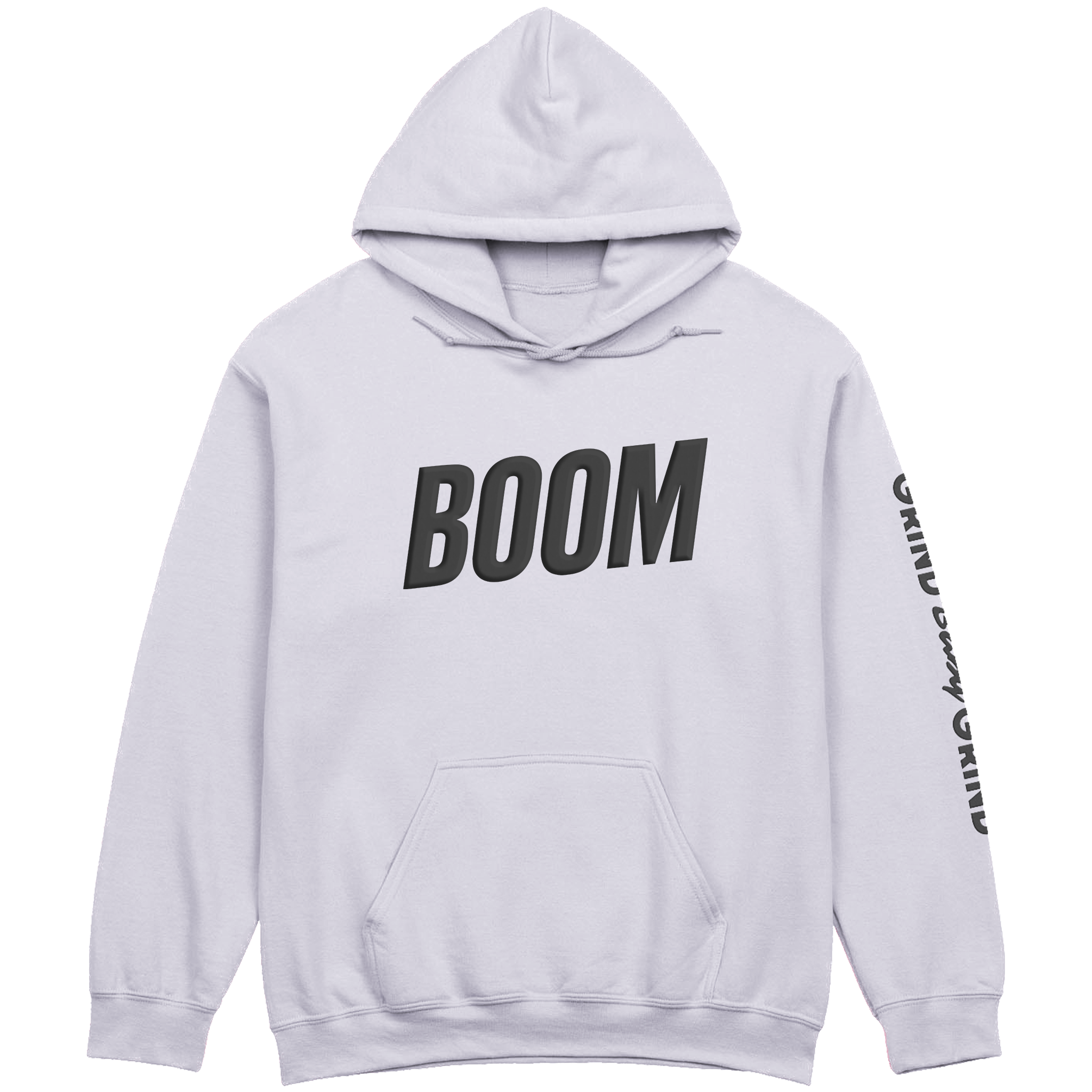 BOOM Hoodie Black Puff