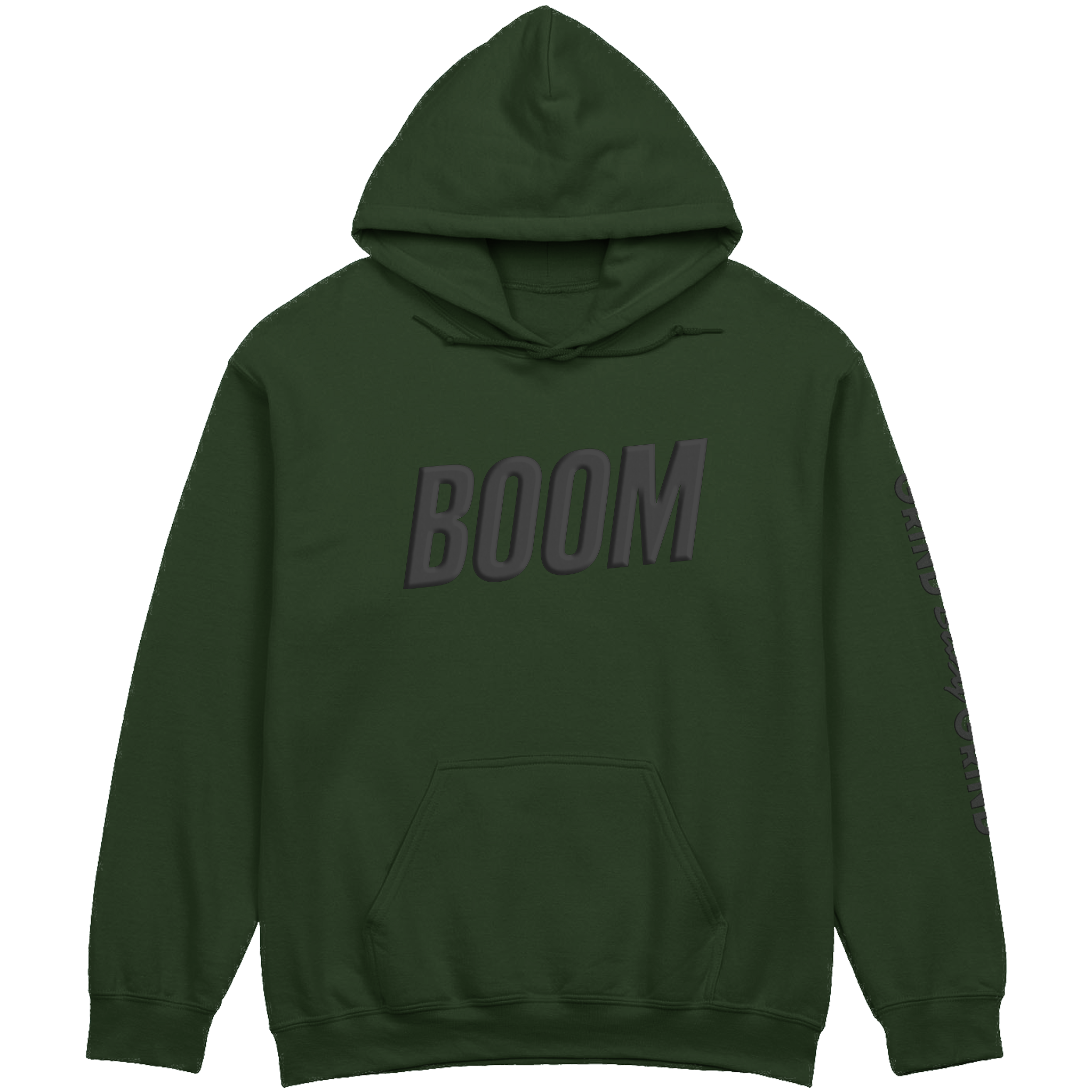 BOOM Hoodie Black Puff
